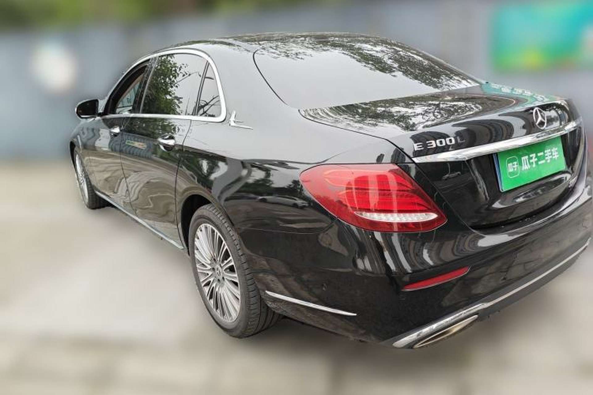 Used Mercedes-Benz E-Class 2020 E 300 L Stylish Model Rear Left 45 Deg