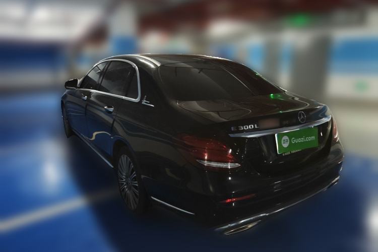 Used Mercedes-Benz E-Class 2020 E 300 L Stylish Model Rear Left 45 Deg