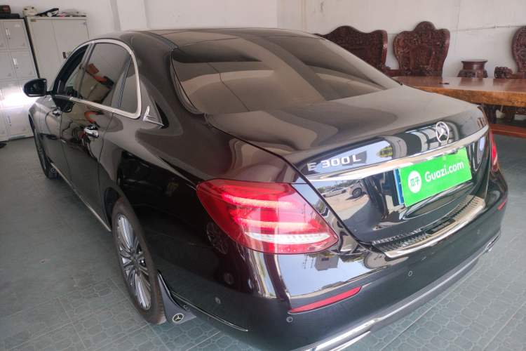 Used Mercedes-Benz E-Class 2020 E 300 L Stylish Model Rear Left 45 Deg
