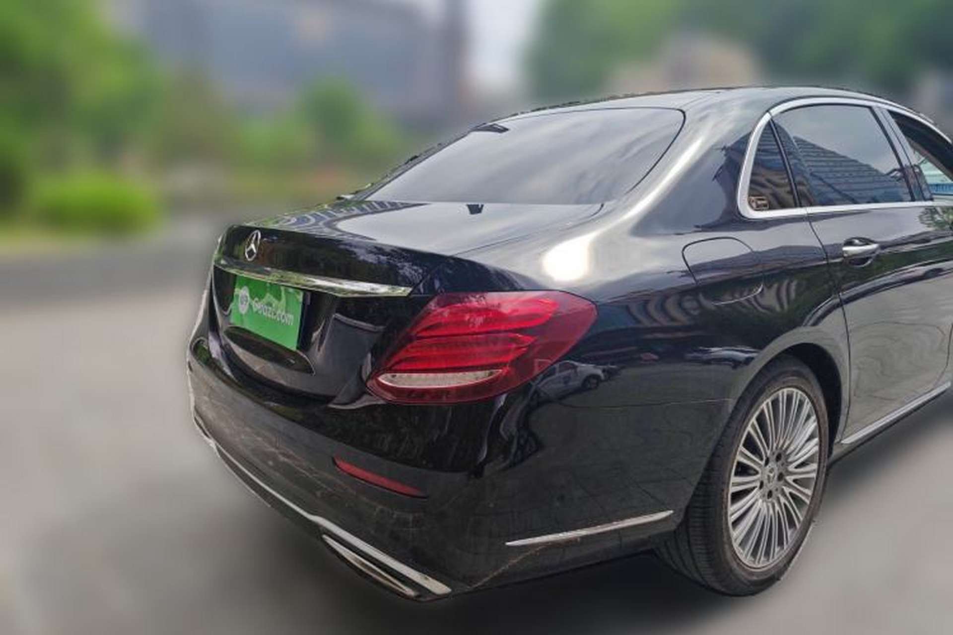 Used Mercedes-Benz E-Class 2020 E 300 L Stylish Model Rear Right 45 Deg