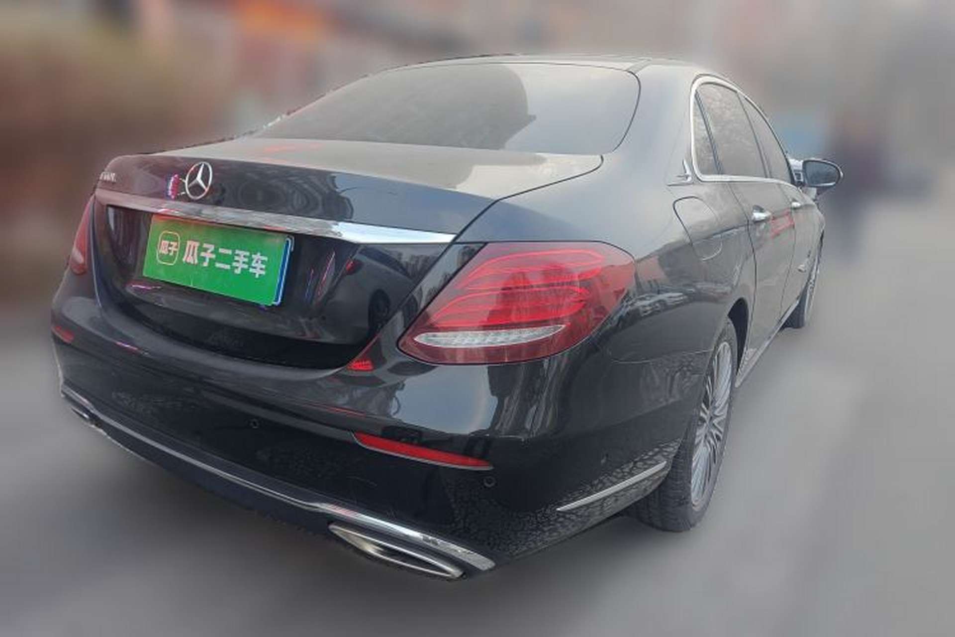 Used Mercedes-Benz E-Class 2020 E 300 L Stylish Model Rear Right 45 Deg