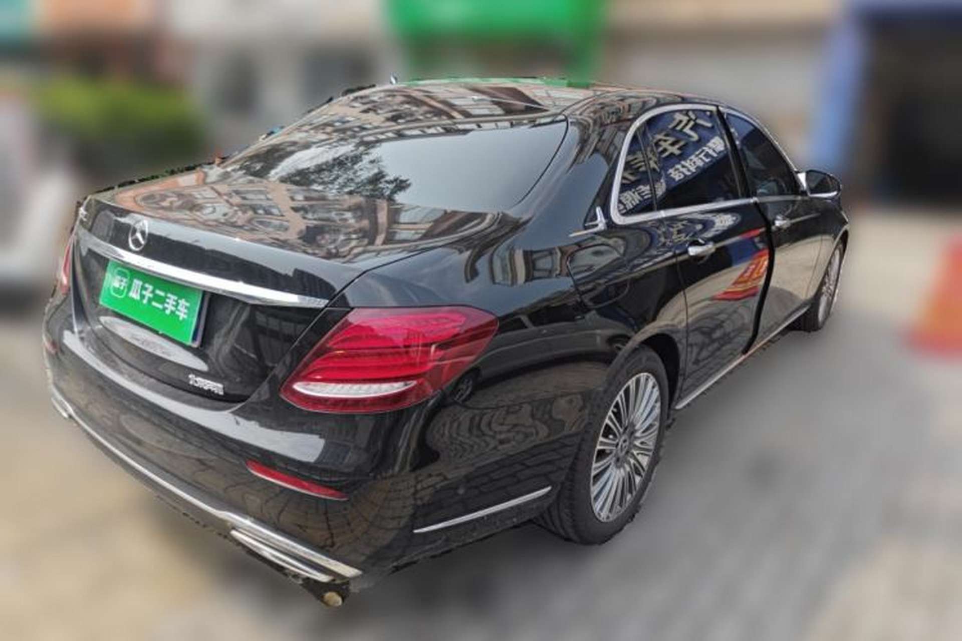 Used Mercedes-Benz E-Class 2020 E 300 L Stylish Model Rear Right 45 Deg
