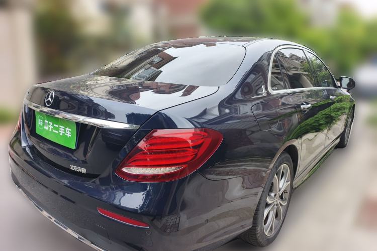 Used Mercedes-Benz E-Class 2020 E 300 L Sporty and Stylish Model Rear Right 45 Deg