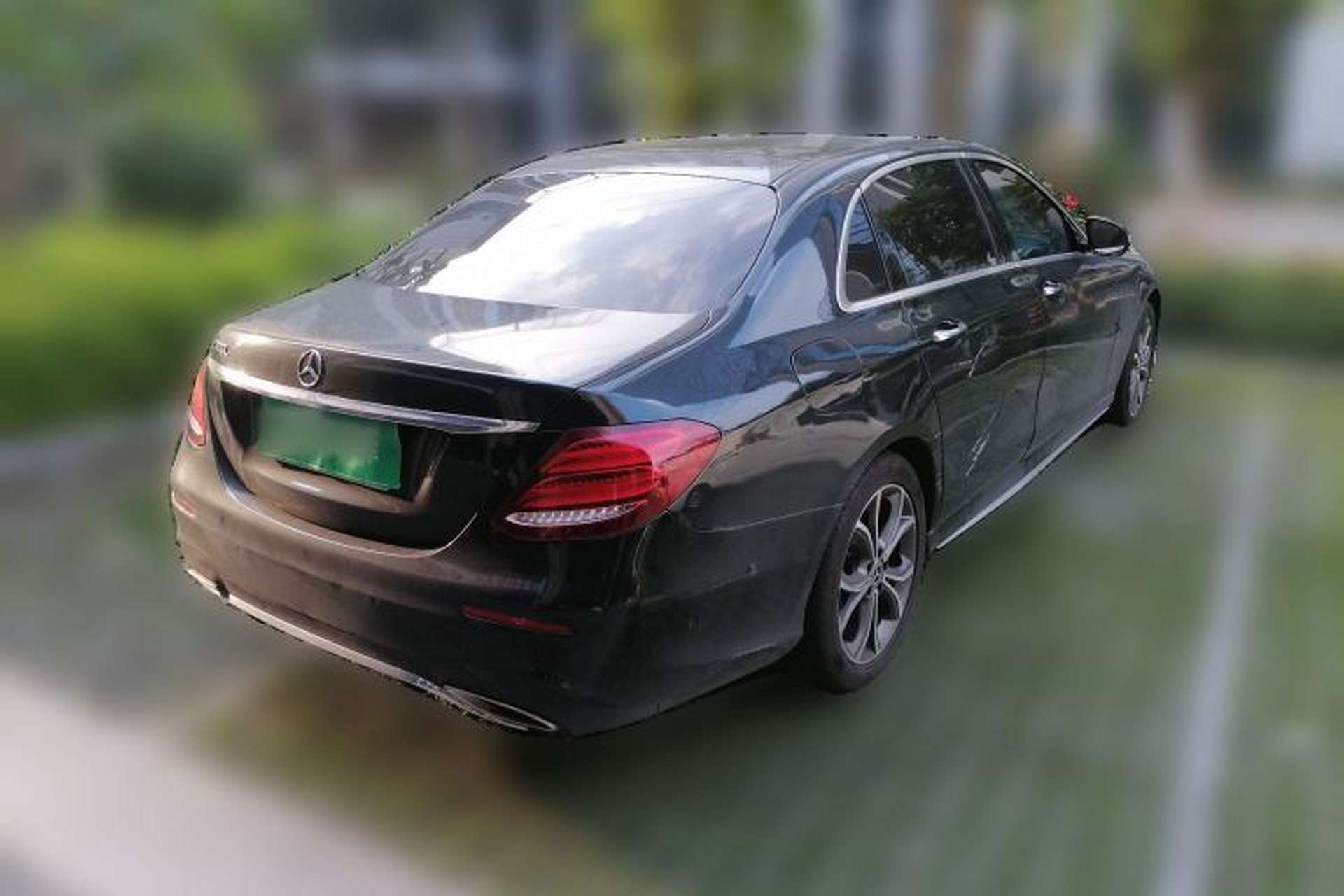 Used Mercedes-Benz E-Class 2020 E 300 L Stylish Model Rear Right 45 Deg