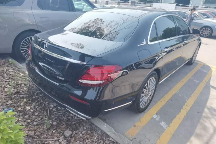 Used Mercedes-Benz E-Class 2020 E 300 L Stylish Model Rear Right 45 Deg