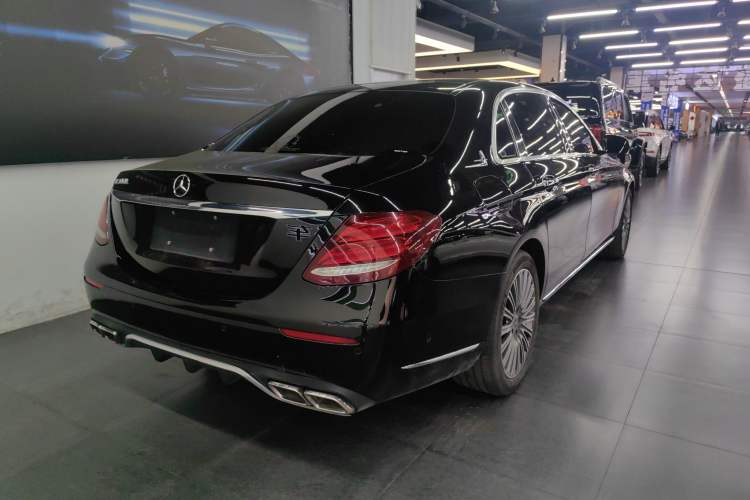 Used Mercedes-Benz E-Class 2020 E 300 L Stylish Model Rear Right 45 Deg