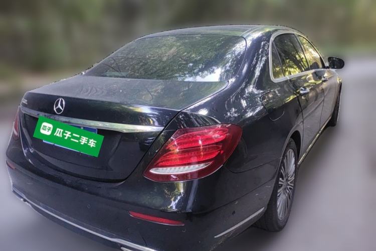 Used Mercedes-Benz E-Class 2020 E 300 L Stylish Model Rear Right 45 Deg