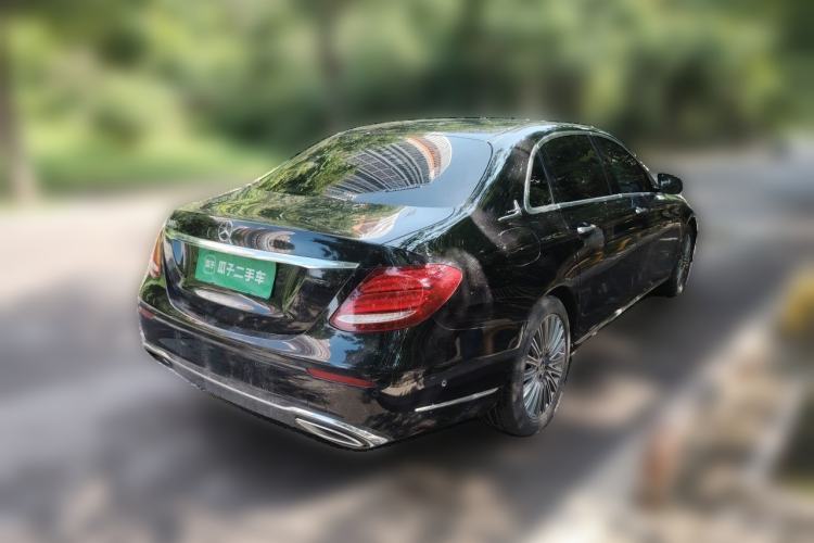 Used Mercedes-Benz E-Class 2020 E 300 L Stylish Model Rear Right 45 Deg