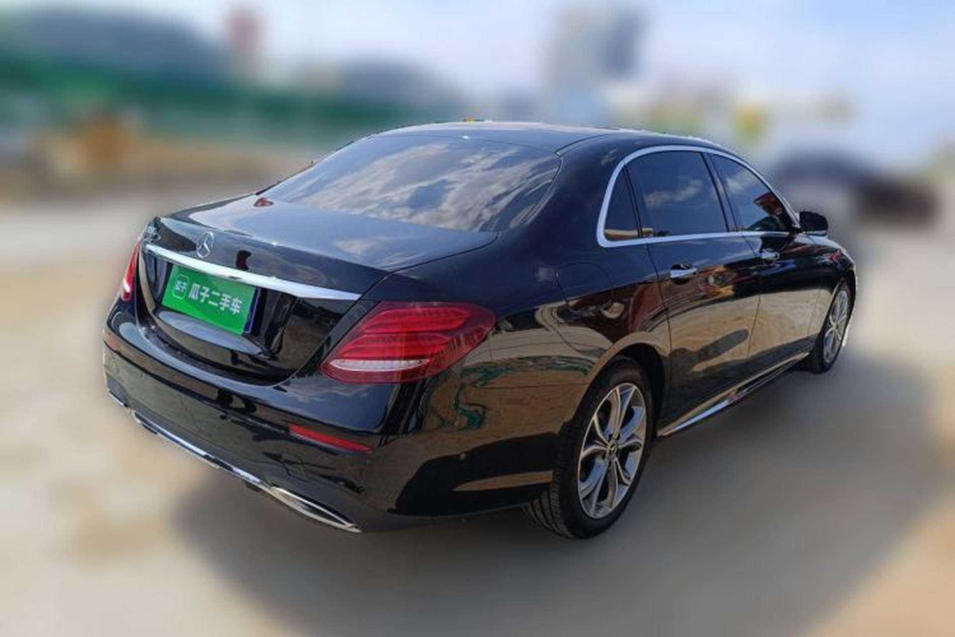 Used Mercedes-Benz E-Class 2020 E 300 L Sporty and Stylish Model Rear Right 45 Deg