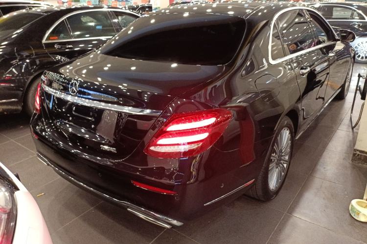 Used Mercedes-Benz E-Class 2020 E 300 L Stylish Model Rear Right 45 Deg