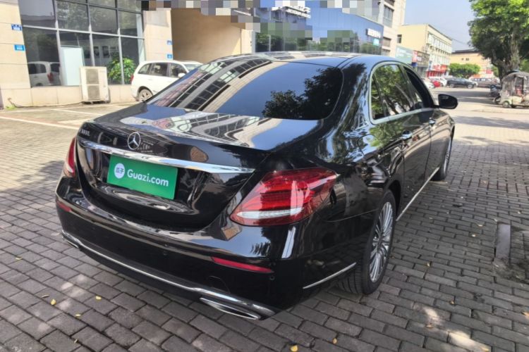 Used Mercedes-Benz E-Class 2020 E 300 L Stylish Model Rear Right 45 Deg