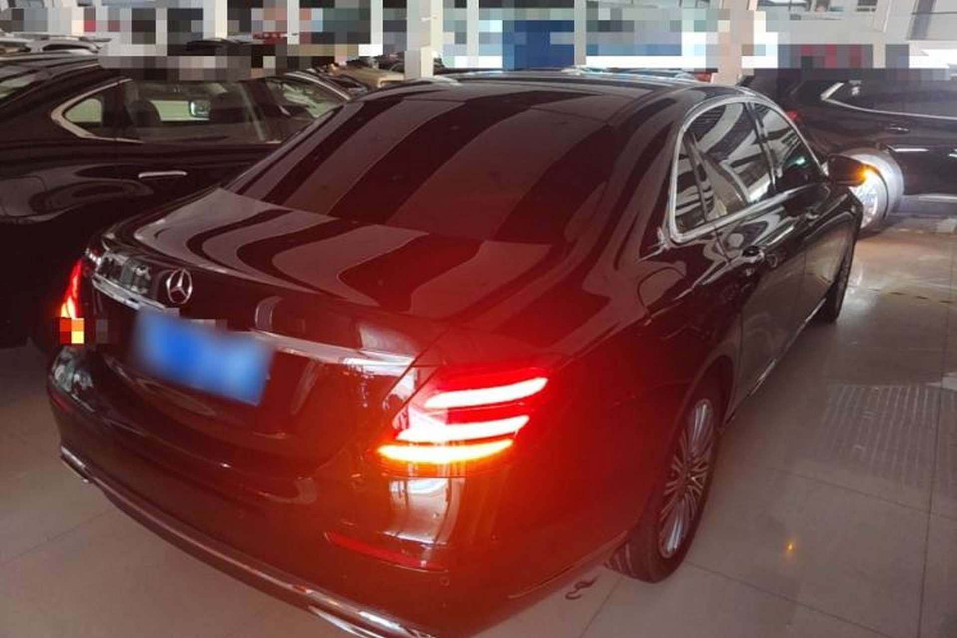 Used Mercedes-Benz E-Class 2020 E 300 L Stylish Model Rear Right 45 Deg
