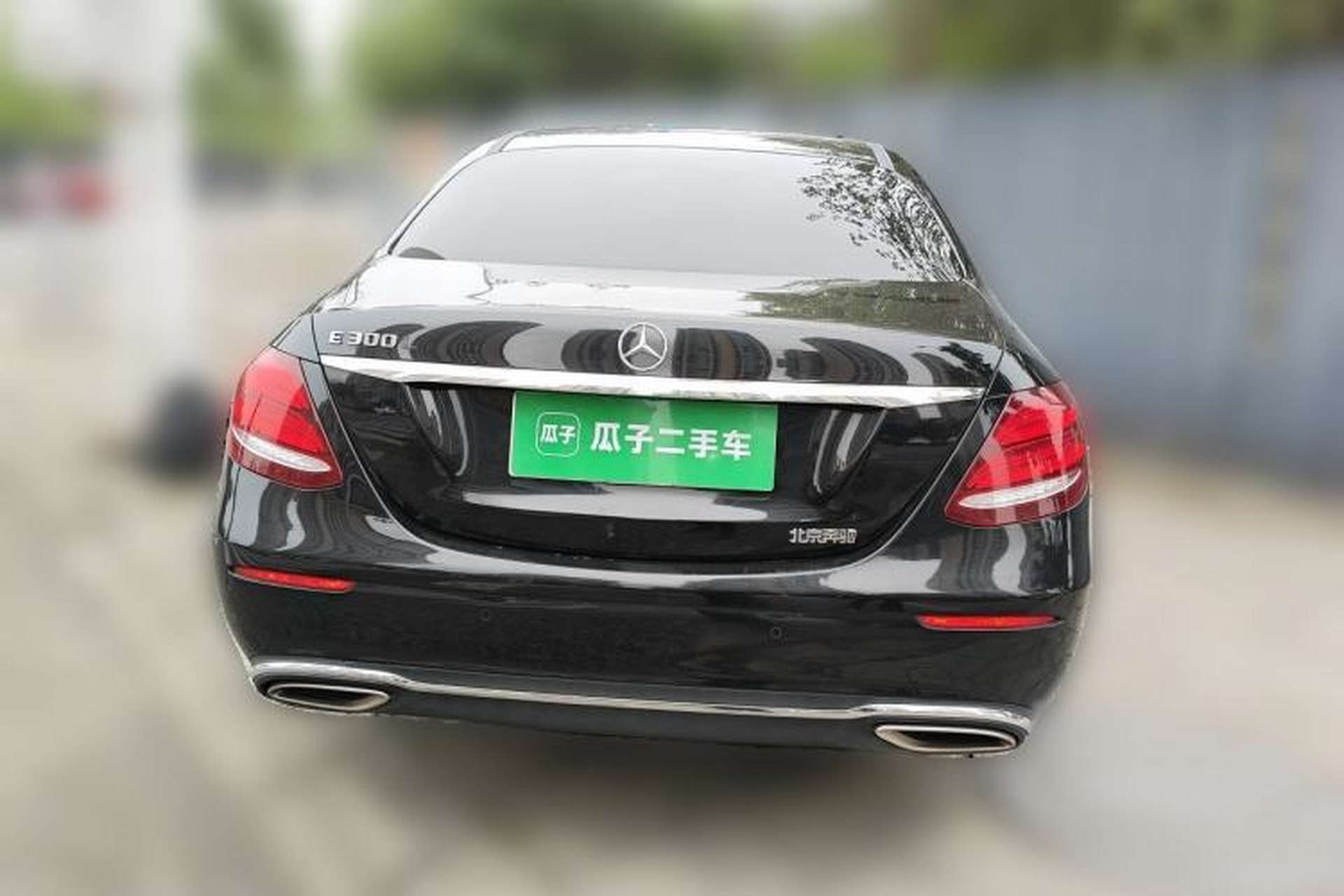 Used Mercedes-Benz E-Class 2020 E 300 L Stylish Model Rear