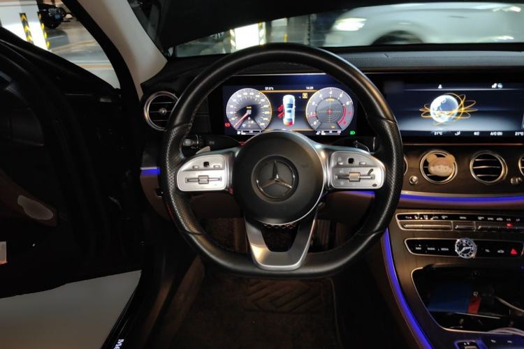 Used Mercedes-Benz E-Class 2020 E 300 L Sporty and Stylish Model Steering Wheel