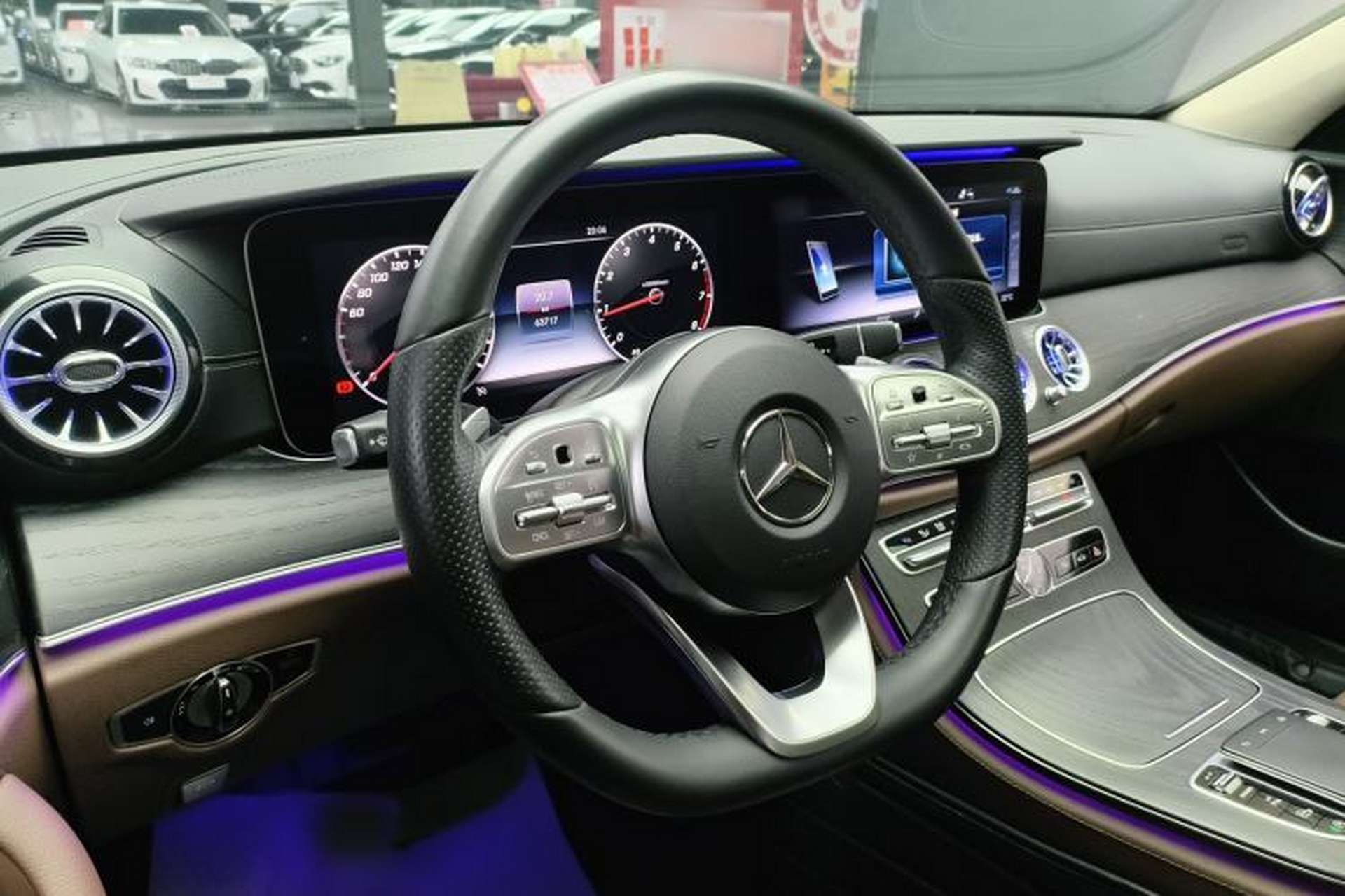 Used Mercedes-Benz E-Class 2020 Restyled E 300 L Sporty and Stylish Edition Steering Wheel