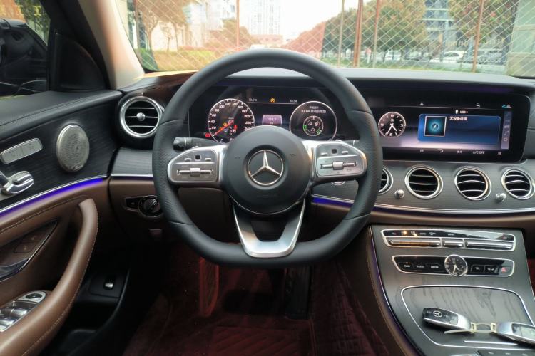 Used Mercedes-Benz E-Class 2020 E 300 L Sporty and Stylish Model Steering Wheel