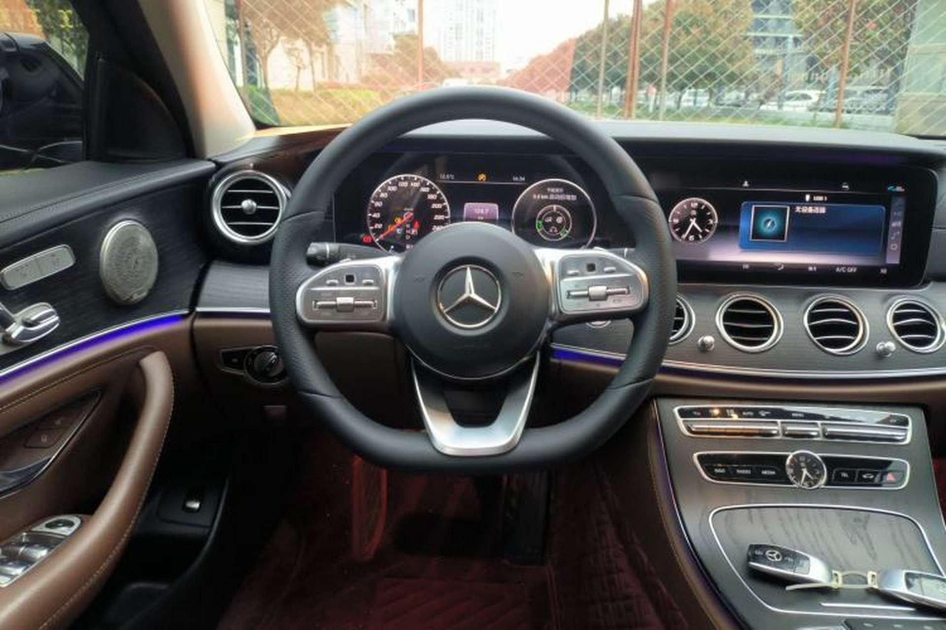 Used Mercedes-Benz E-Class 2020 E 300 L Sporty and Stylish Model Steering Wheel