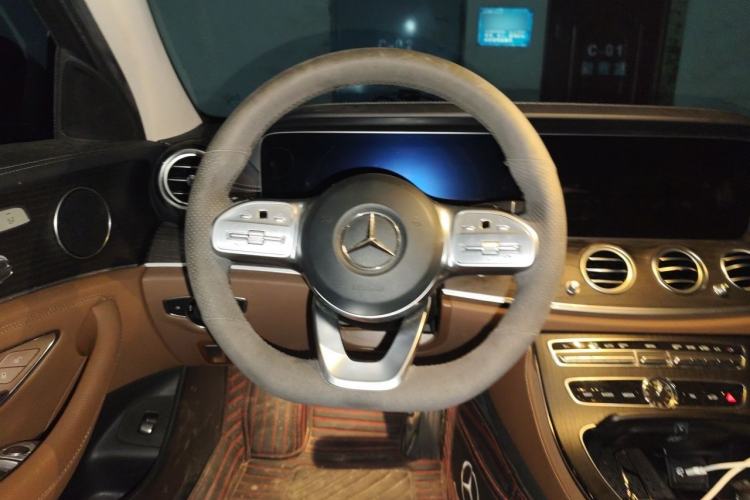 Used Mercedes-Benz E-Class 2020 E 300 L Sporty and Stylish Model Steering Wheel