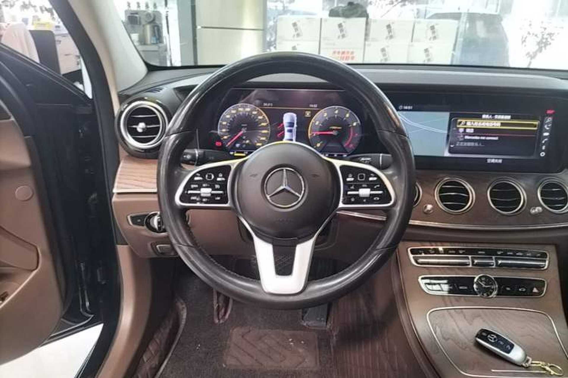Used Mercedes-Benz E-Class 2020 Facelift E 300 L Stylish Edition Steering Wheel