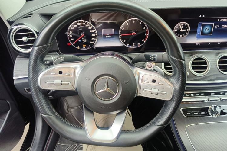 Used Mercedes-Benz E-Class 2020 E 300 L Sporty and Stylish Model Steering Wheel
