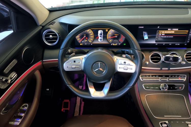 Used Mercedes-Benz E-Class 2020 E 300 L Sporty and Stylish Model Steering Wheel