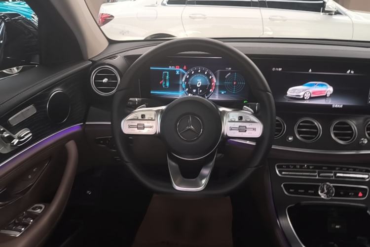 Used Mercedes-Benz E-Class 2020 E 300 L Sporty and Stylish Model Steering Wheel