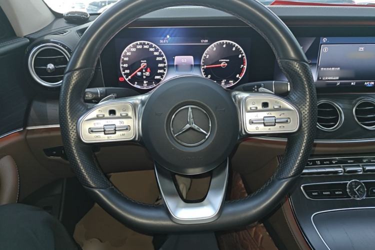 Used Mercedes-Benz E-Class 2020 E 300 L Sporty and Stylish Model Steering Wheel