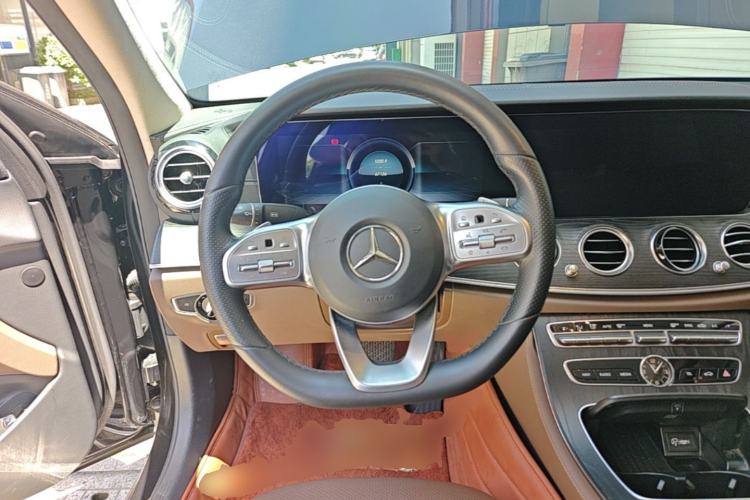 Used Mercedes-Benz E-Class 2020 E 300 L Sporty and Stylish Model Steering Wheel