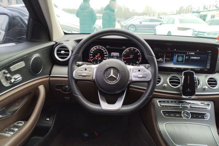 Used Mercedes-Benz E-Class 2020 E 300 L Sporty and Stylish Model Steering Wheel