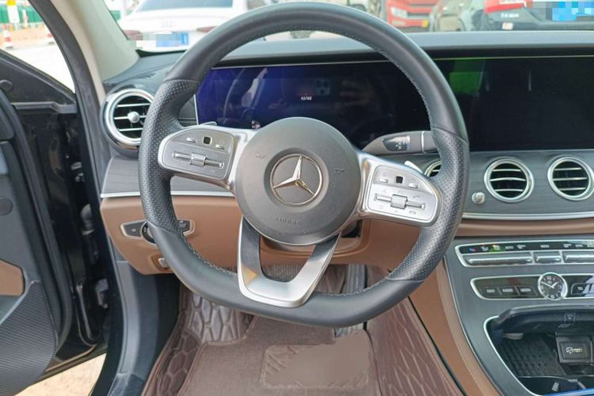 Used Mercedes-Benz E-Class 2020 E 300 L Sporty and Stylish Model Steering Wheel