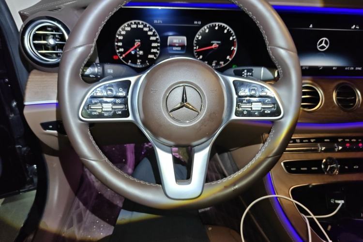 Used Mercedes-Benz E-Class 2020 Facelift E 300 L Stylish Edition Steering Wheel
