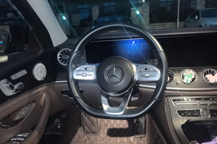 Used Mercedes-Benz E-Class 2020 E 300 L Sporty and Stylish Model Steering Wheel