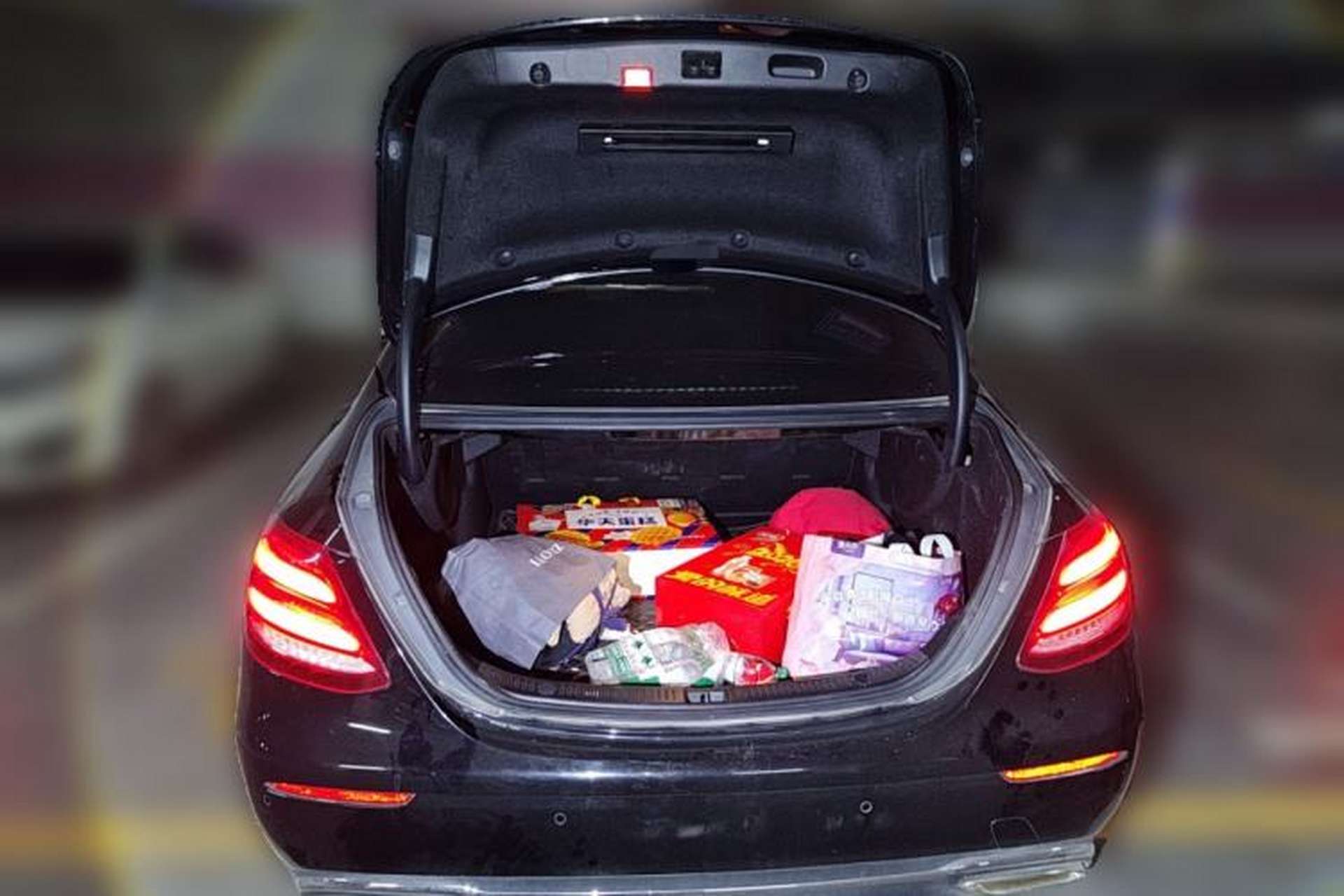 Used Mercedes-Benz E-Class 2020 E 300 L Stylish Model Trunk