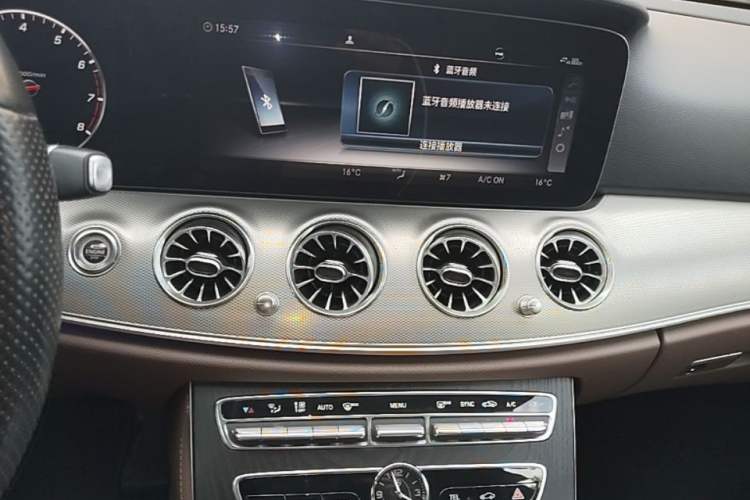 Used Mercedes-Benz E-Class 2020 Facelift E 260 Sport Edition Audio And AC Panel
