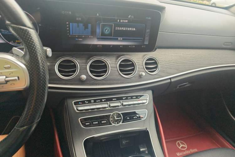 Used Mercedes-Benz E-Class 2020 Restyled E 300 L Sporty and Stylish Edition Audio And AC Panel