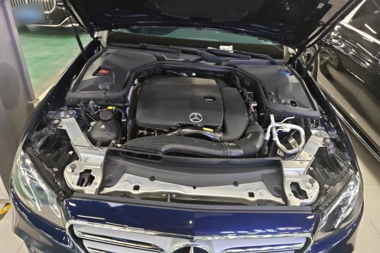 Used Mercedes-Benz E-Class 2020 E 300 L Sporty and Stylish Model Engine Bay