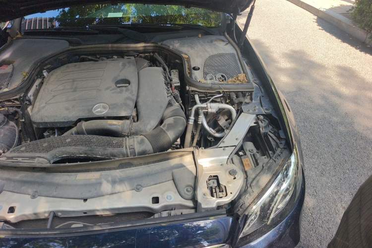 Used Mercedes-Benz E-Class 2020 E 300 L Sporty and Stylish Model Engine Bay Left