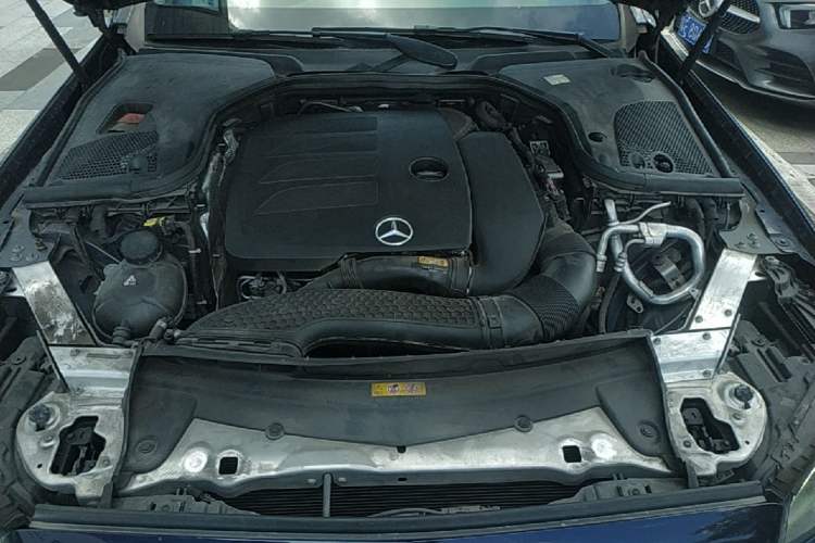 Used Mercedes-Benz E-Class 2020 E 300 L Sporty and Stylish Model Engine Bay