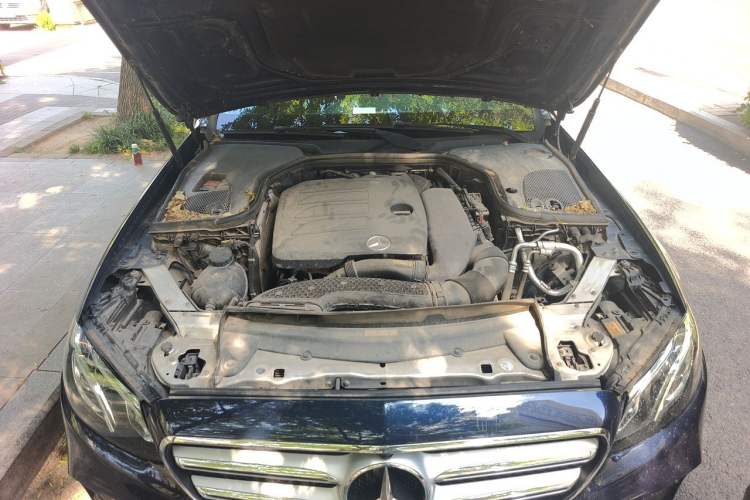 Used Mercedes-Benz E-Class 2020 E 300 L Sporty and Stylish Model Engine Bay