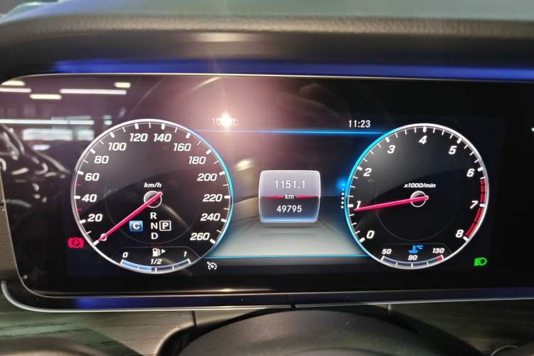Used Mercedes-Benz E-Class 2020 E 300 L Sporty and Stylish Model Instrument Cluster