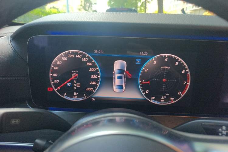 Used Mercedes-Benz E-Class 2020 E 300 L Sporty and Stylish Model Instrument Cluster