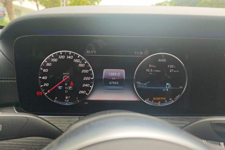 Used Mercedes-Benz E-Class 2020 Restyled E 300 L Sporty and Stylish Edition Instrument Cluster