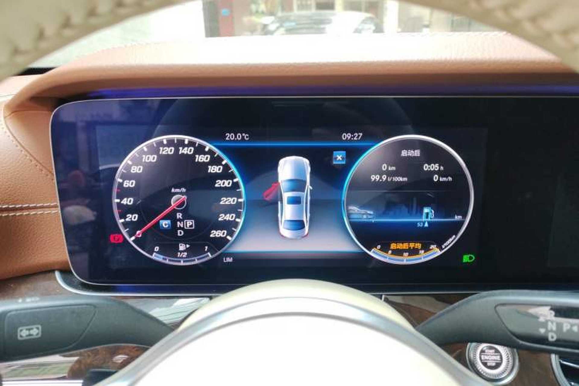 Used Mercedes-Benz E-Class 2020 E 300 L Luxury Model Instrument Cluster