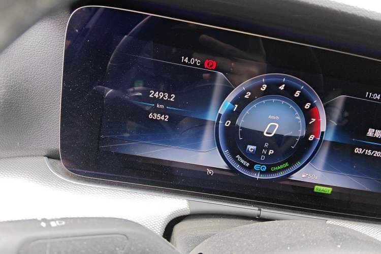 Used Mercedes-Benz E-Class 2020 Facelift E 260 Sport Edition Odometer Close Up
