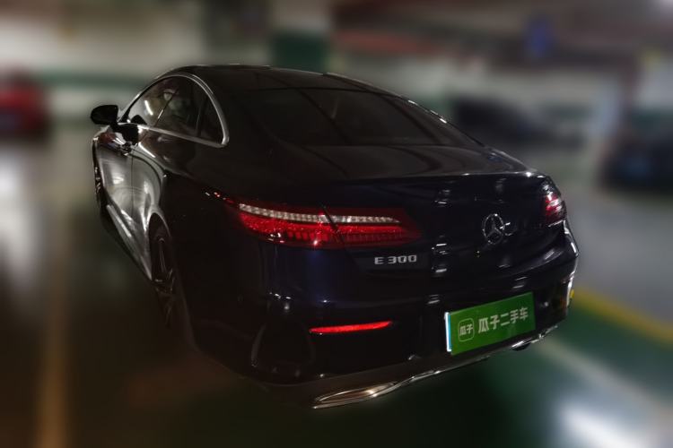 Used Mercedes-Benz E-Class 2020 E 300 Coupe Rear Left 45 Deg