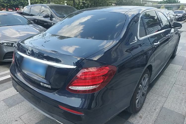 Used Mercedes-Benz E-Class 2020 E 300 L Sporty and Stylish Model Rear Right 45 Deg