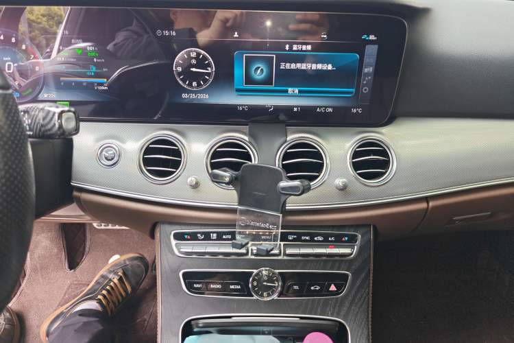 Used Mercedes-Benz E-Class 2020 E 260 Sport Edition 4MATIC Audio And AC Panel