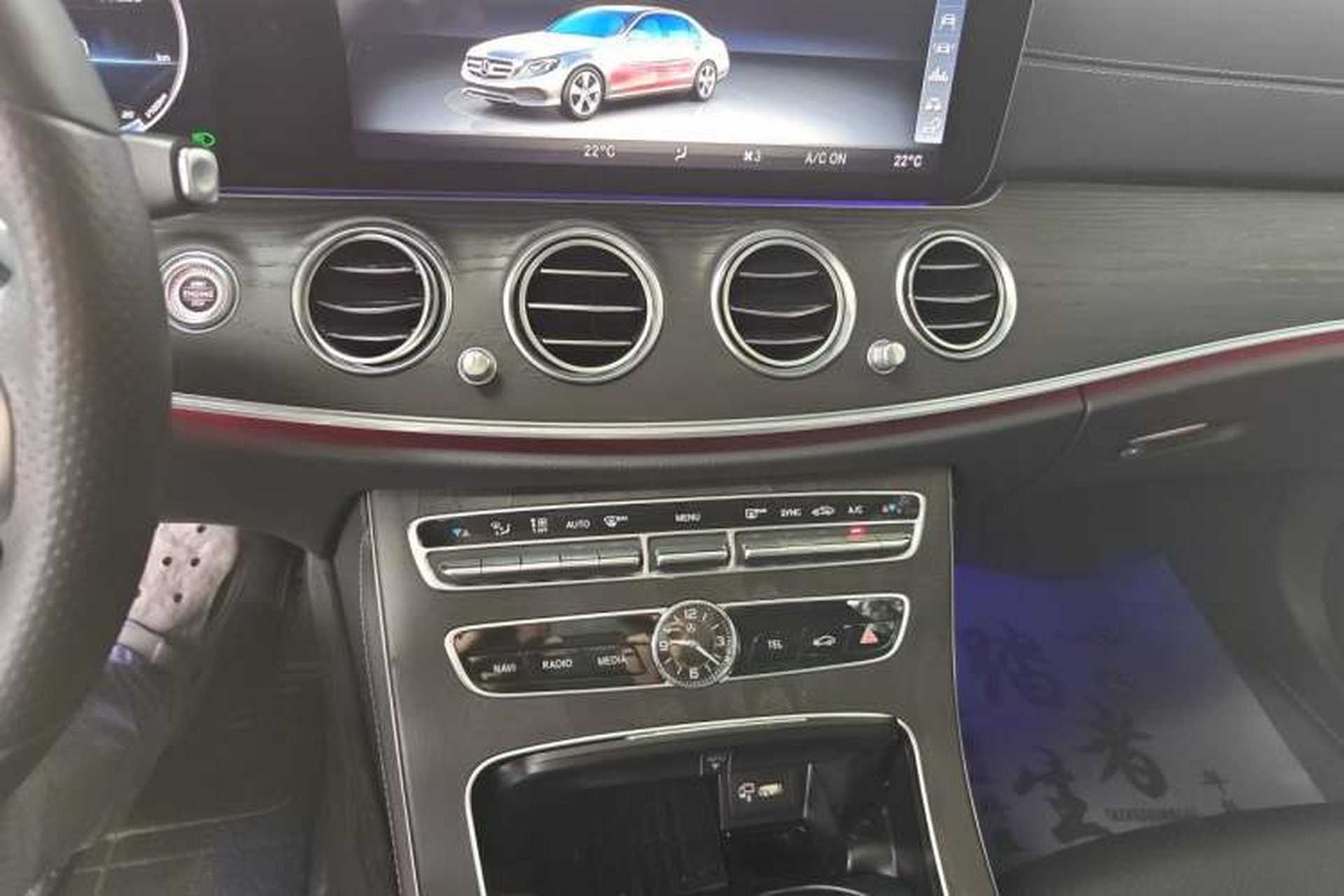 Used Mercedes-Benz E-Class 2020 Facelift E 260 L Sport Edition Audio And AC Panel