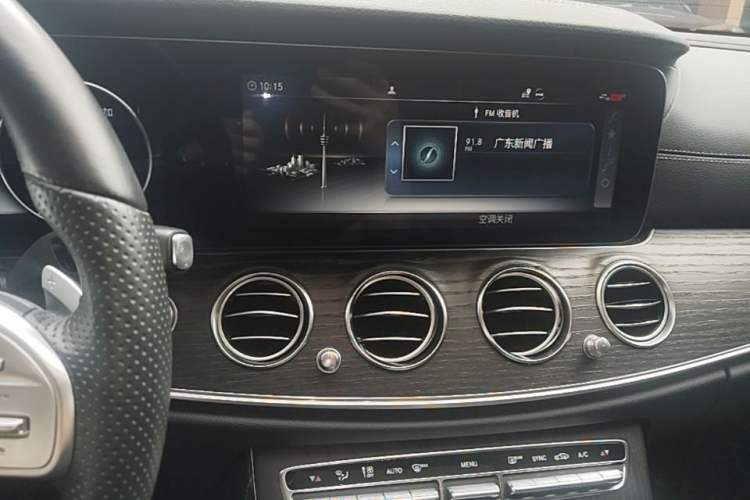 Used Mercedes-Benz E-Class 2020 Restyled E 300 L Sporty and Stylish Edition Audio And AC Panel