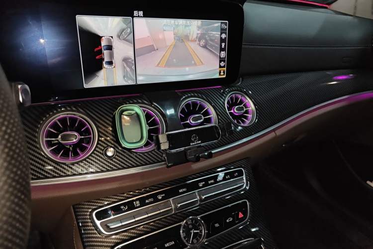 Used Mercedes-Benz E-Class 2020 Restyled E 300 L Sporty and Stylish Edition Audio And AC Panel